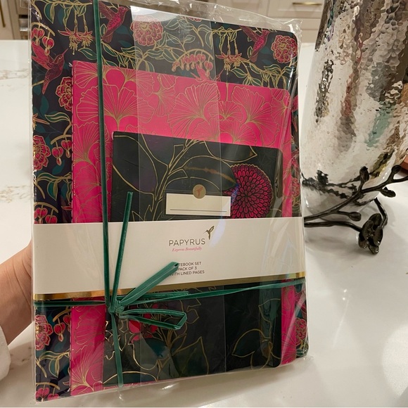 Papyrus Express Beautifully Notebook/Journal Set Pack of 3! New Year Essential! - Picture 4 of 10